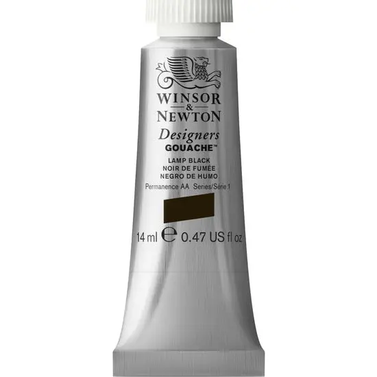 Designer’S Gouache: Lamp Black, 14 Ml 1