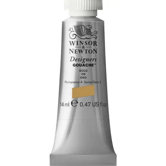 Designer’S Gouache – Metallic Gold (14 Ml, Series 3) 1