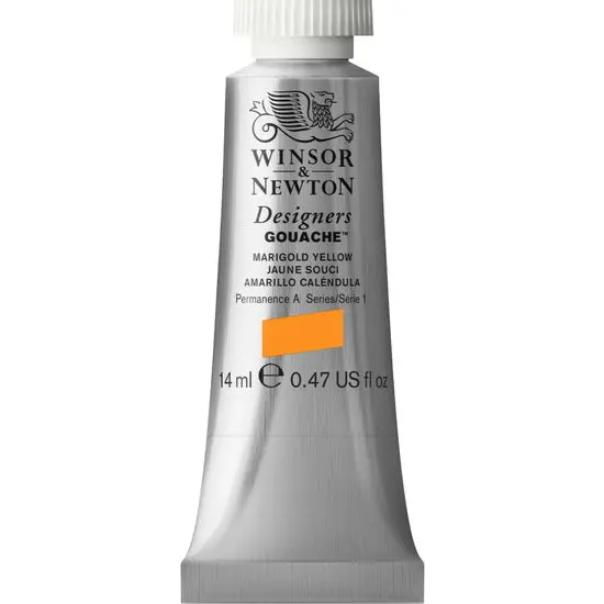 Designer’S Gouache Paint – Marigold Yellow (14 Ml, Series 1) 1