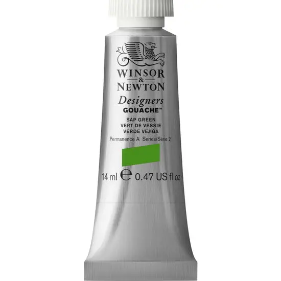 Designers Gouache Paint – Sap Green, 14Ml (Series 2) 1