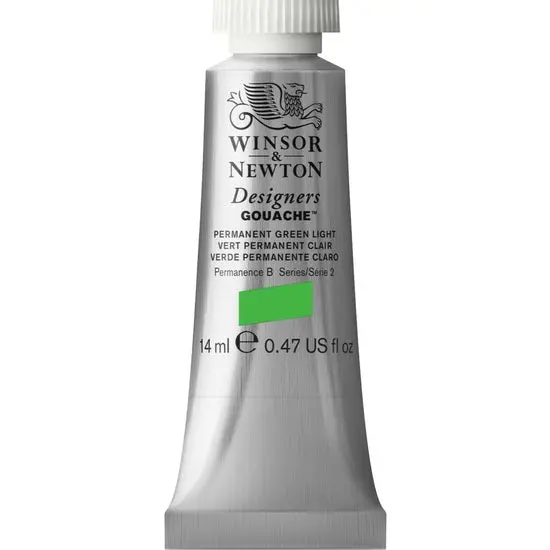 Designer’S Gouache – Permanent Green Light, 14Ml, Series 2 1