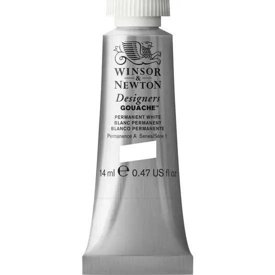 Designers’ Gouache – Permanent White, 14 Ml, Matte & Opacity-Rich Finish 1