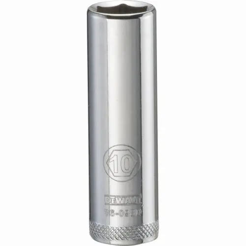 Dewalt Dwmt86098Osp 6-Point Deep Socket – 10Mm, 1/4" Drive 1