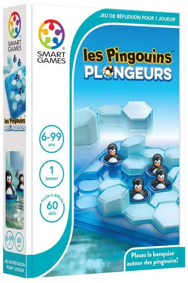 Diving Penguins – French-Language Children’S Illustrated Book 1