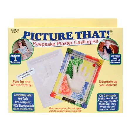 Diy Framed Plaster Art Kit – Create Your Own Wall Picture 1