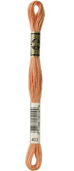 Dmc Embroidery Floss In Very Light Mahogany – Color 402 1