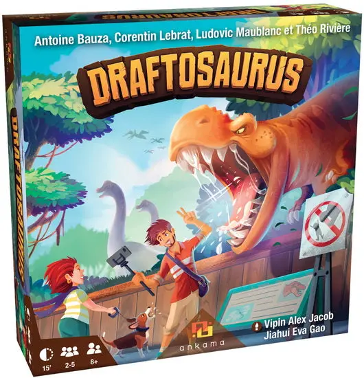 Draftosaurus Card Game – French Edition 1