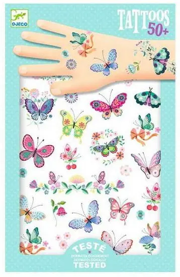 Dream-Inspired Butterfly Temporary Tattoos 1