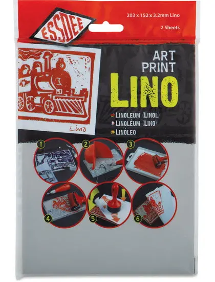 Dual-Pack Linoleum Carving Blocks – 3.2Mm Thick, 20 X 15 Cm Each 1