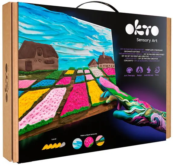 Dutch Garden Floral 3D Craft Painting Kit 1