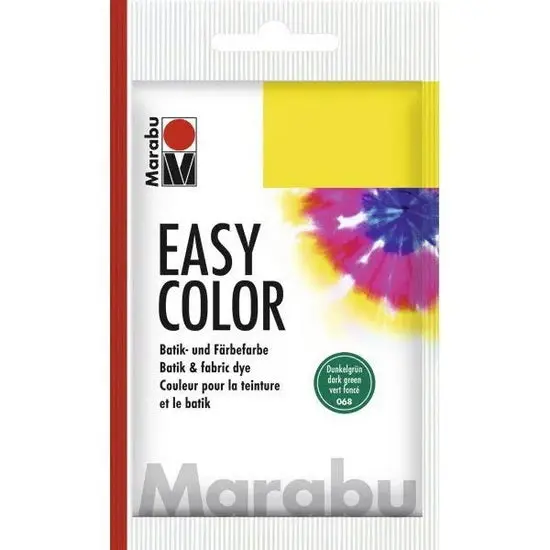 Easy Color Batik & Fabric Dye – Dark Green, Centimeter-Measured Formula 1