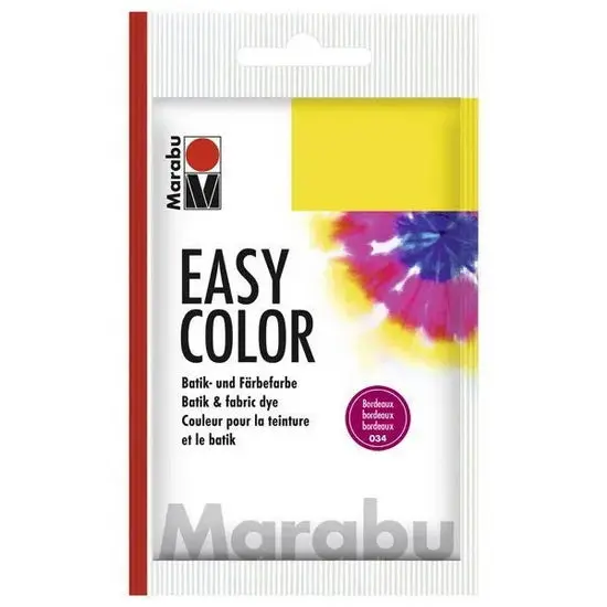 Easy Color Batik & Fabric Dye In Bordeaux – Liquid Formula 1
