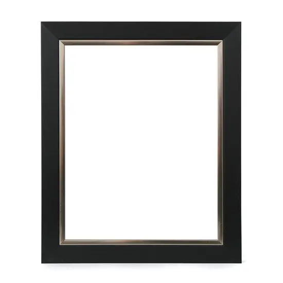 Eco-Friendly Recyclo™ Black & Silver Picture Frame – 20" X 24", 1.625" Depth 1