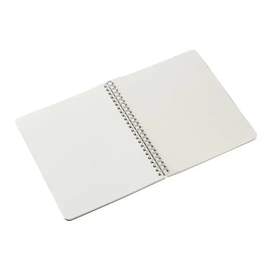 Ecoqua Spiral Notebook – Black, A4 Size (21 × 29.7 Cm), Graph Paper 1