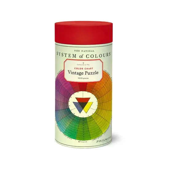 Educational Color Theory Puzzle – 1000-Piece Colour Wheel Jigsaw 1