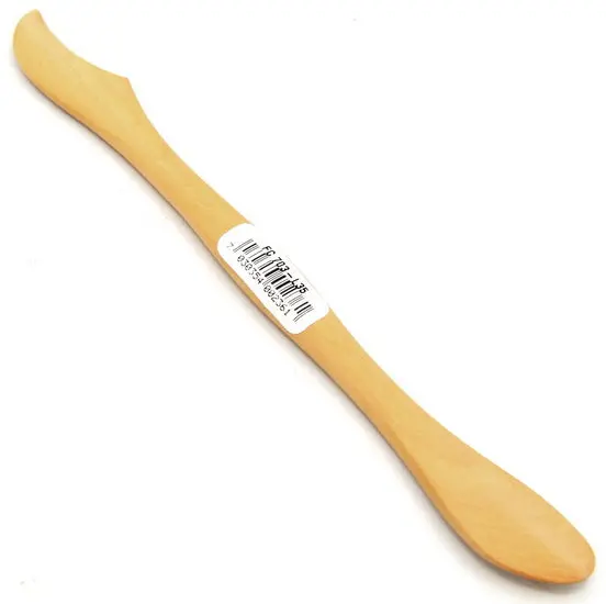 Eight-Inch Wooden Modeling Tool – Round Tip Sculpting Implement #35 1