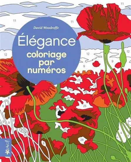 Elegance-Themed Numbered Coloring Book For Relaxation 1