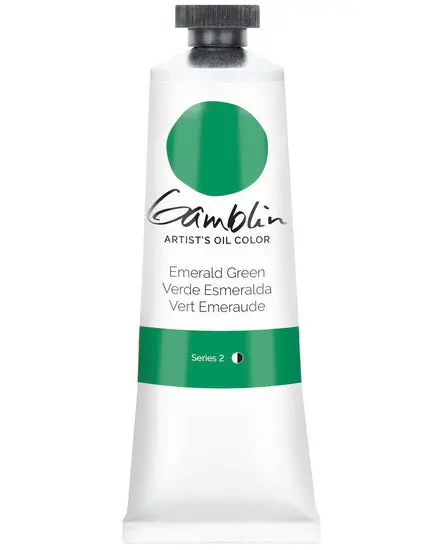 Emerald Green Oil Paint – 37Ml Artist-Grade Tube, Series 2 1