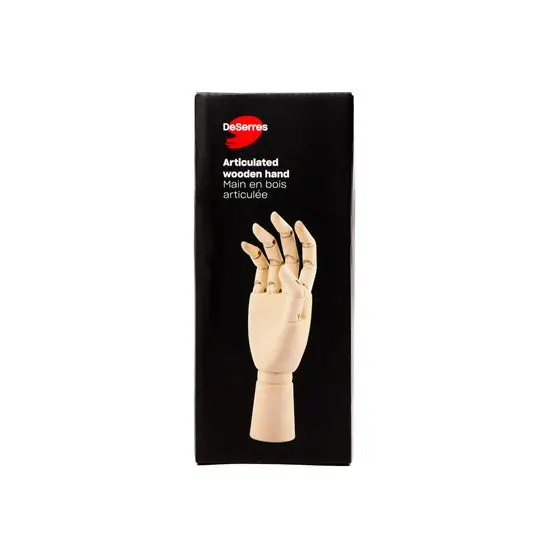 Ergonomic Wooden Right-Handed Tool Handle Or Practice Model 1