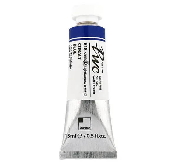 Extra-Fine Cobalt Blue Watercolor Paint – 15Ml Tube 1