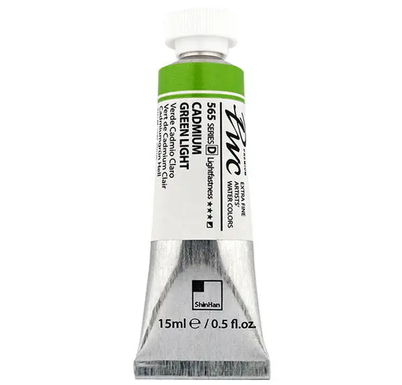Extra-Fine Light Cadmium Green Watercolor – 15Ml 1