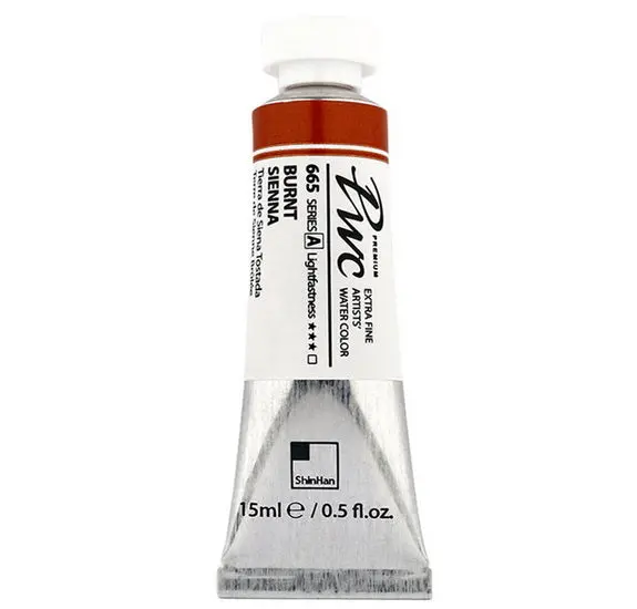 Extra-Fine Watercolor – Burnt Sienna, 15 Ml Tube 1