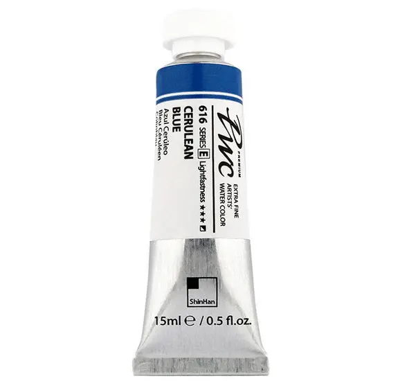 Extra-Fine Watercolor In Cerulean Blue, 15Ml Artist Tube 1