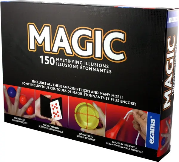 Ezama Magic Kit – 150 Illusion Tricks & Props 1