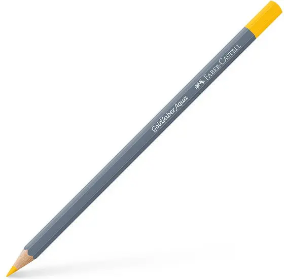 Faber-Castell Goldfaber Aqua Watercolor Pencil – Cadmium Yellow 1