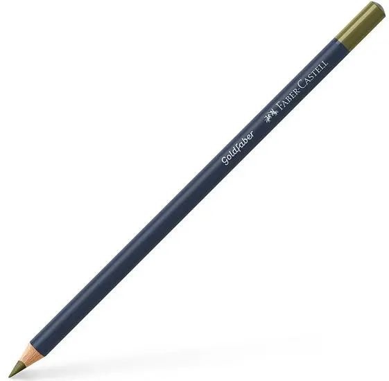 Faber-Castell Goldfaber Colored Pencil – Yellowish Olive Green 1