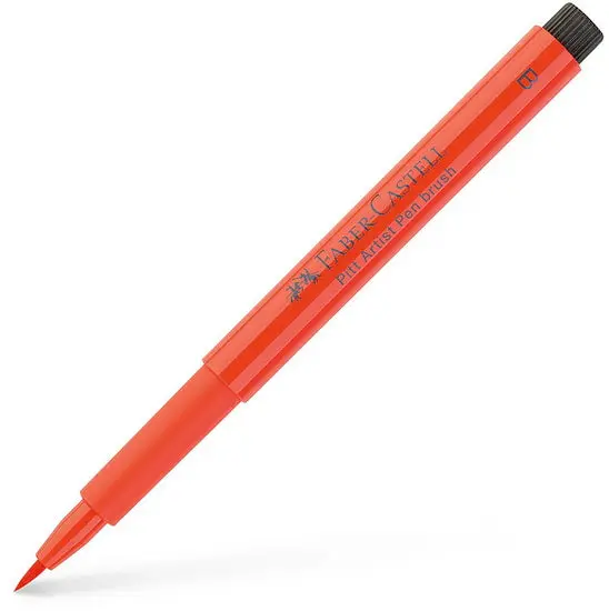 Faber-Castell Pitt Artist Brush Marker In Scarlet Red 1