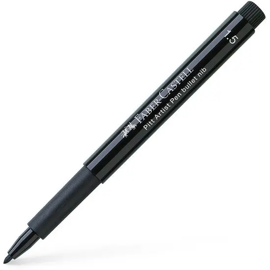 Faber-Castell Pitt Artist Pen – Conical Tip, 1.5Mm, Black 1