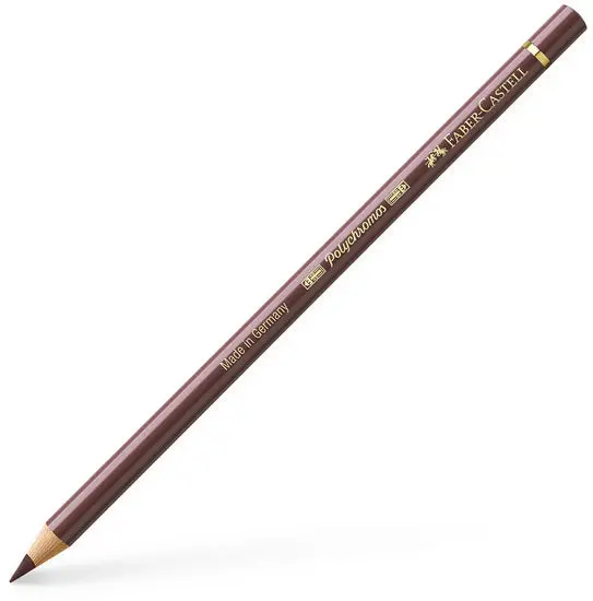 Faber-Castell Polychromos Colored Pencil In Van Dyck Brown 1