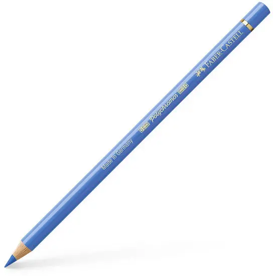 Faber-Castell Polychromos Colored Pencil – Light Ultramarine 1