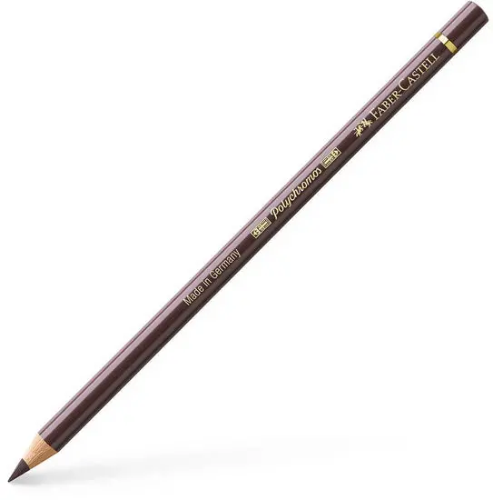 Faber-Castell Polychromos Colored Pencil – Walnut Brown 1