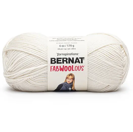 Fabwoolous Worsted-Yarn #4 – 170G Cream Color 1
