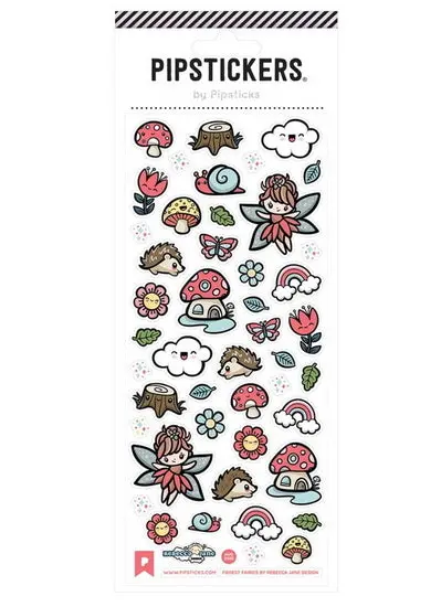 Fairy And Mushroom Themed Stickers – Whimsical Decal Pack 1