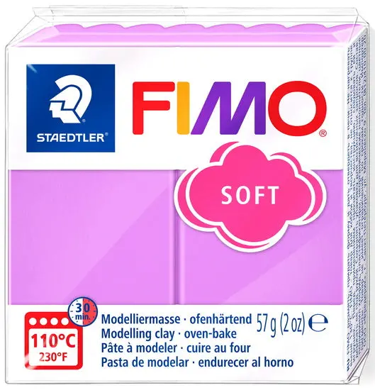 Fimo Soft Polymer Clay – Lavender Color 1