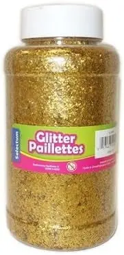Fine Gold Glitter Pack – 454G 1