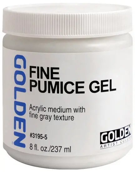 Fine Pumice Gel Medium – 8 Oz Texture Additive 1