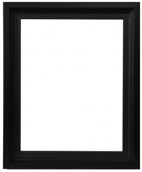 Floating Picture Frame – Sleek Black Finish – 20X24 Inch Display 1