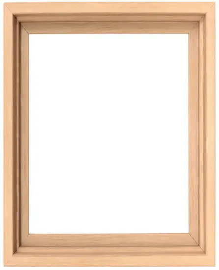 Floating Wood-Effect Picture Frame – 24 X 30 Inch Modern Gallery Display 1