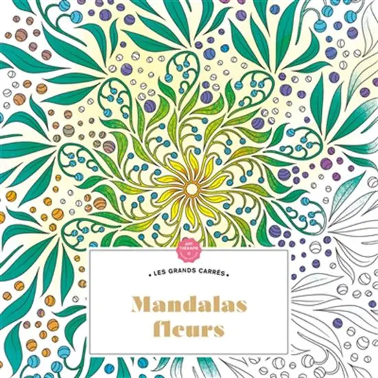 Floral Mandala Coloring Book Pages 1