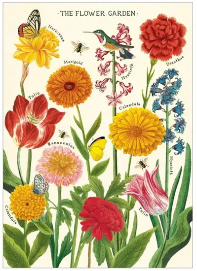 Floral-Themed Decorative Gift Wrap 1