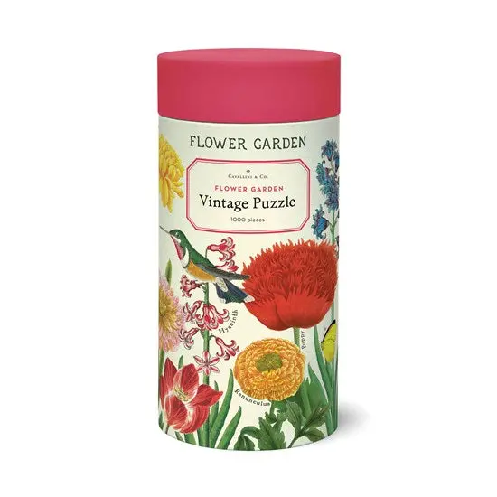Flower Garden Jigsaw Puzzle – 1000-Piece Art Print 1