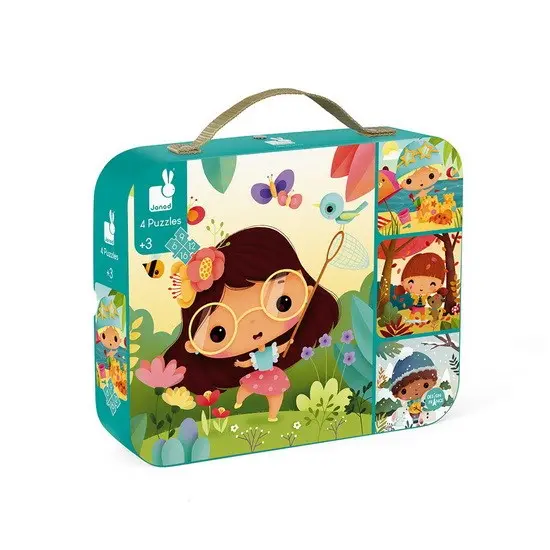 Four-In-One Seasonal Learning Puzzle For Kids 1