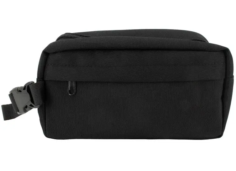 Freezable Large Snack Bag – Black Insulated Reusable Lunch Pouch 1