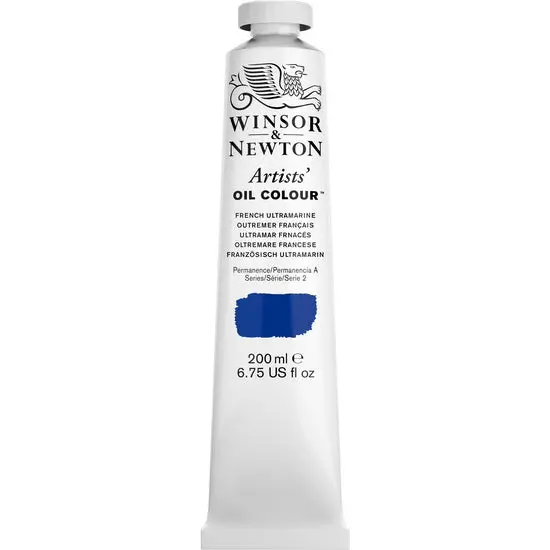 French Ultramarine Artist Oil Paint – 200Ml Tube 1