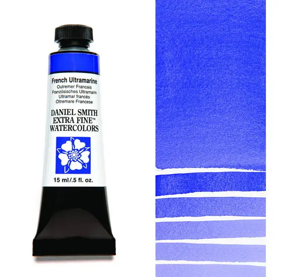 French Ultramarine Watercolor Tube – 15Ml, Artist Quality Series 2 1