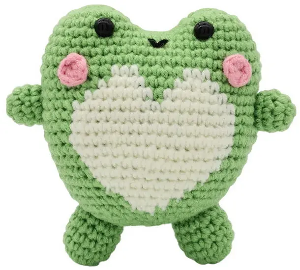 Froggy-Themed Diy Crochet Kit – Beginner-Friendly Craft Set 1